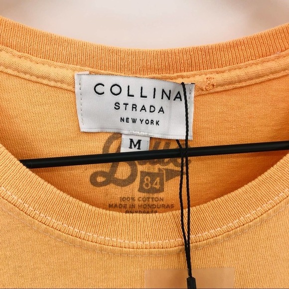 COLLINA STRADA Upcycled Hand Dyed Hand Embellished T-Shirt Dress Size Medium - Picture 6 of 16